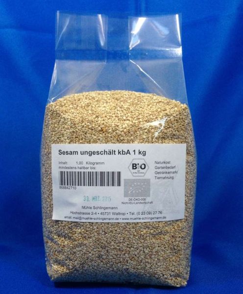 Sesam ungeschält - BIO 5 kg